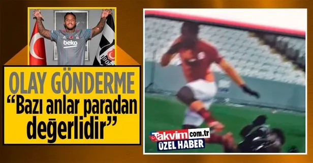 Beşiktaş’tan Galatasaray’a Rosier göndermesi!