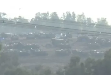 İşte katil İsrail'in katliam tankları