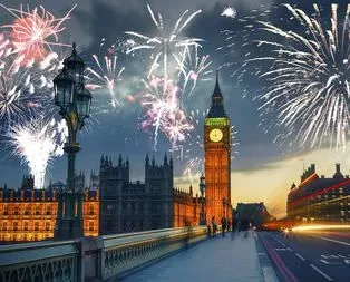 Londra’da yılbaşı bir başka güzel