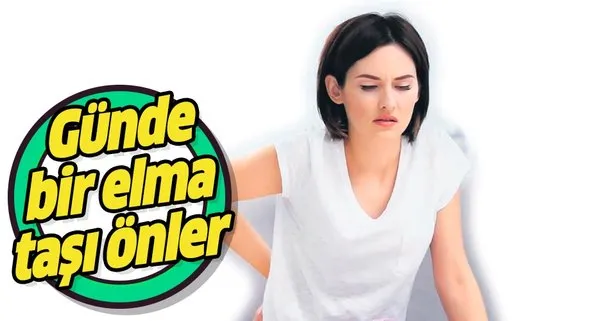 Günde bir elma taşı önler