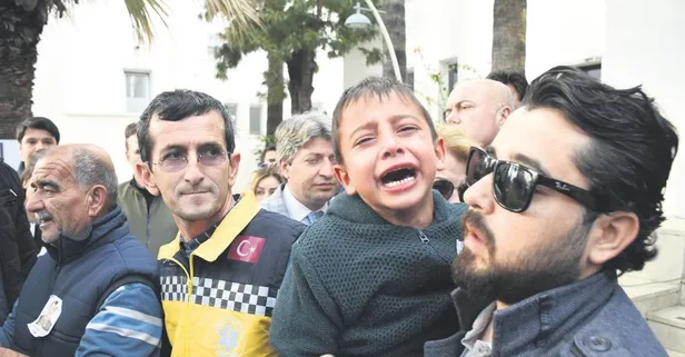 Muğla’da belediye çalışanının cenazesinde çocuklarının feryadı yürekler dağladı