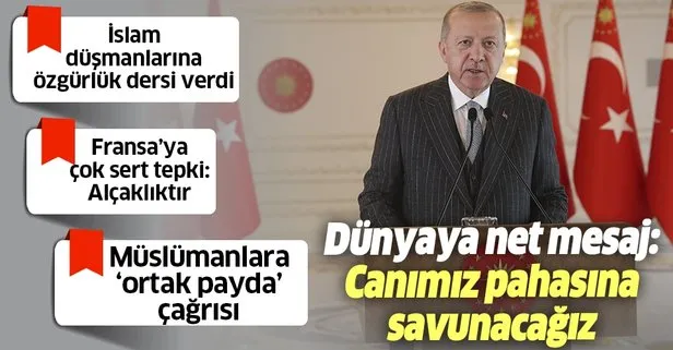 Son dakika: Başkan Erdoğan ABD'li Müslümanlara seslendi