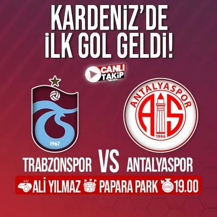 Trabzonspor - Antalyaspor | CANLI