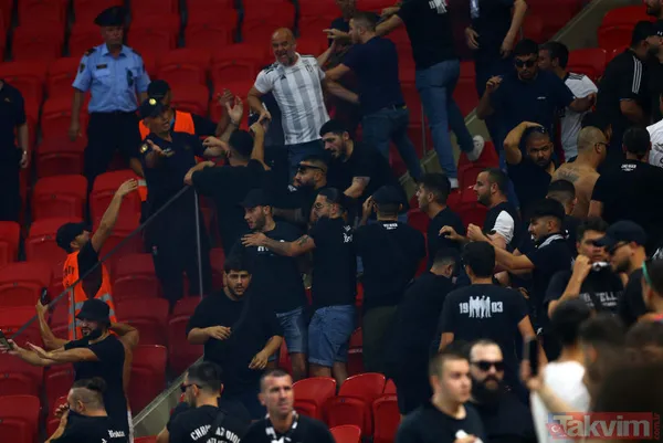 Beşiktaş Tirana maçında olay! Ceza tehlikesi var - 30