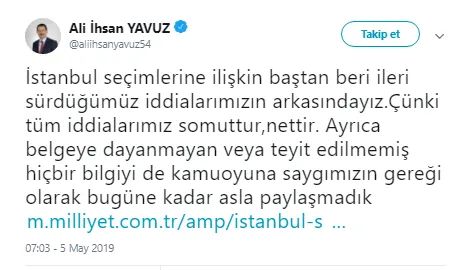Son dakika... AK Parti'den FETÖ'yle irtibatlı 43 sandık kurulu başkanı ve üyesi hakkında ilk açıklama-1