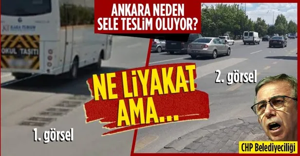 Ankara’nın her yağmurda neden sele teslim olduğu ortaya çıktı! Mazgallar asfaltla kapatılmış