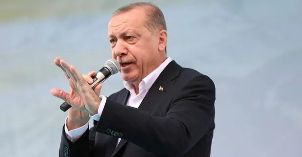 Başkan Erdoğan Kayseri’den muhalefete seslendi: Hisseler Hazine’nin