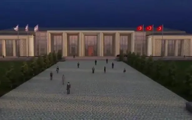 KKTC'de yapılacak Cumhurbaşkanlığı Kompleksi Projesi'nin görüntüleri ortaya çıktı!-4