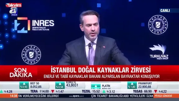 Bakan Bayraktar'dan INRES 2025'te önemli mesajlar!