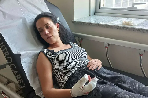 Gözü dönen cani koca dehşet saçtı! Önce dövdü sonra parmağını kesti