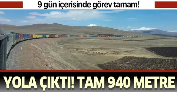 Son dakika: 940 metrelik ihracat treni Türkiye’den Orta Asya’ya doğru yola çıktı! Bakan Adil Karaismailoğlu’ndan ilk açıklama
