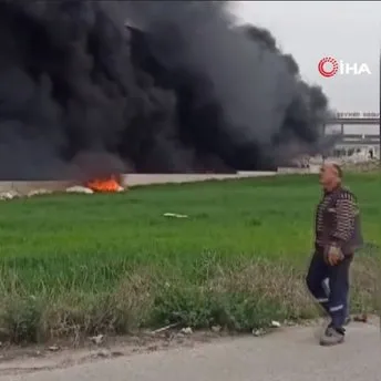 Ankara son dakika fabrika yangını!