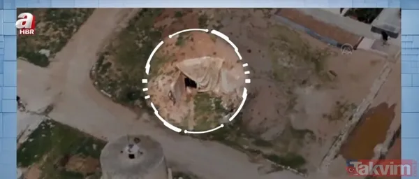 Harekat öncesi Tel Rıfat'tan çarpıcı görüntüler! İşte PKK/YPG'nin tünel ağı: Başrolde yine Fransız La Farge - 1