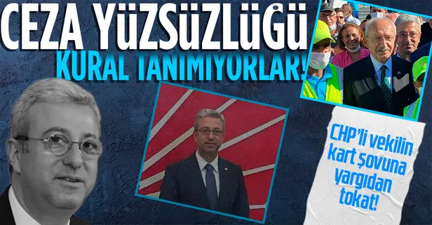 CHP’li vekil Alpay Antmen'in ceza yüzsüzlüğü