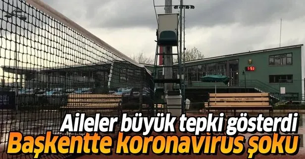 Ankara’da koronavirüs şoku! Aileler tepki gösterdi