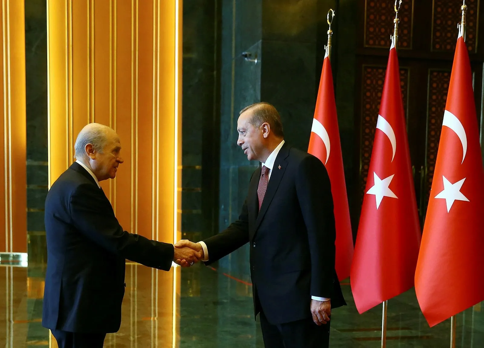 Erdoğan ve Bahçeli'den kritik görüşme