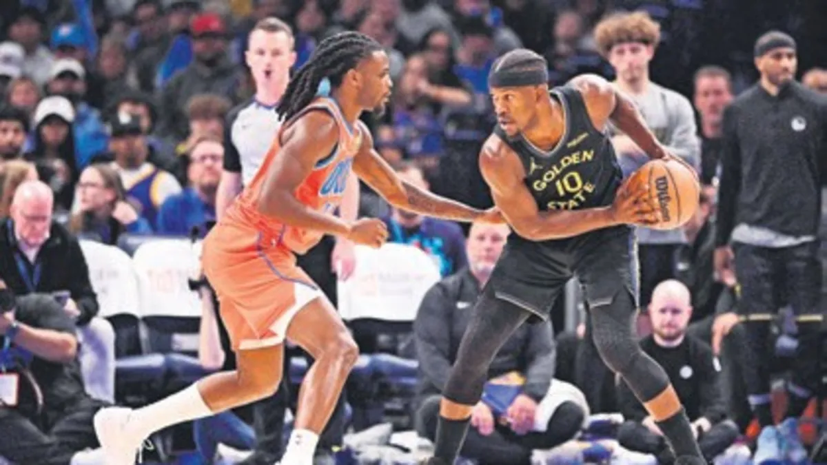 Oklahoma City Thunder Golden State Warriors’ı farklı geçti