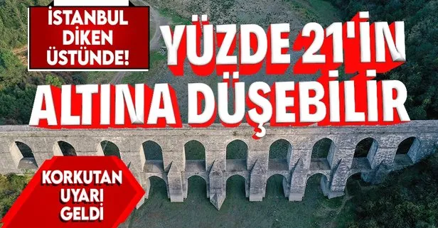 İstanbul’da 3 gündür süren yağmur barajları besleyemedi! Korkutan uyarı: Yüzde 21’in altına düşebilir