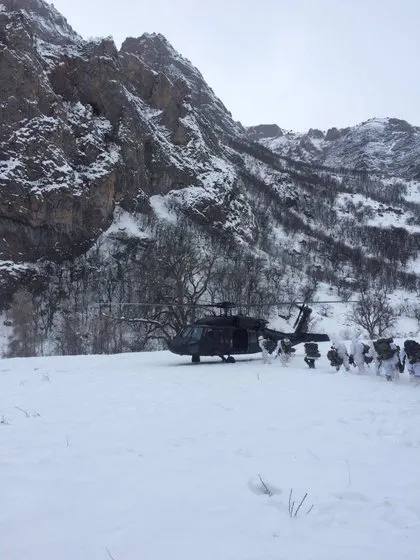 PKK’ya -25 derecede operasyon