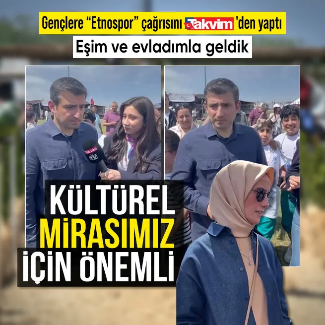 Selçuk Bayraktar’dan Takvim.com.tr’ye Etnospor mesajı: Kültürel mirasımızın yaşatılması için önemli | Sümeyye Erdoğan Bayraktardan aile vurgusu