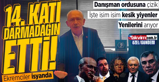 Kılıçdaroğlu danışman ordusuna çizik attı! Rifkin, Daron, Nuşirevan, Foggo, Tuncay... 80'e yakın isim gitti, yeni isimler yolda