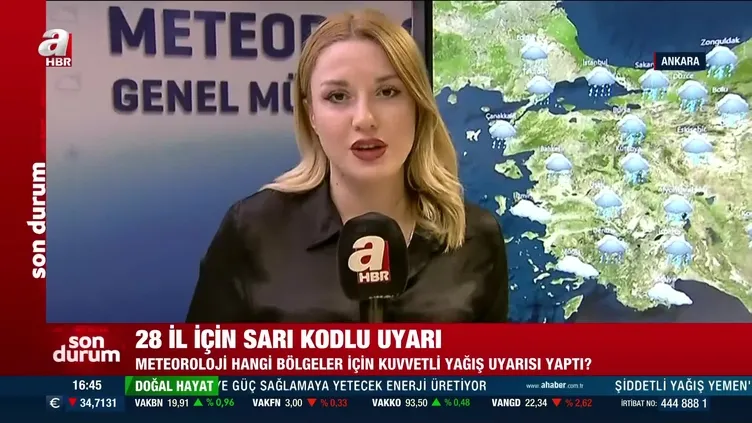 HAVA DURUMU MGM HABERLERİ: Meteorolojiden 28 kent için "sarı" alarm!