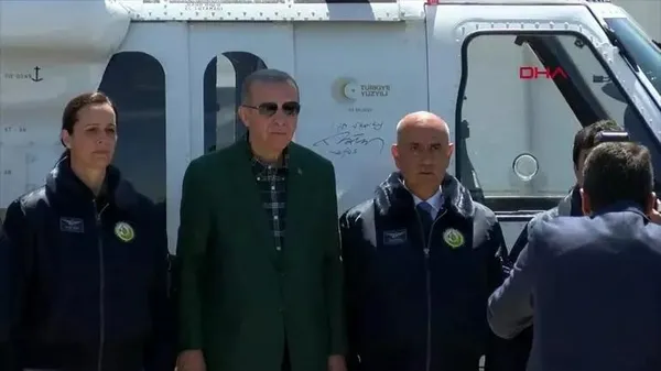 Başkan Erdoğan, yangın söndürme uçağı teslim törenine katıldı! 'NEFES'e imzasını attı-3