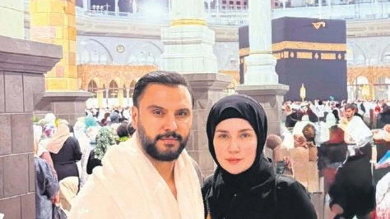 Alişan ve Buse Varol çifti Umre’ye gitti!