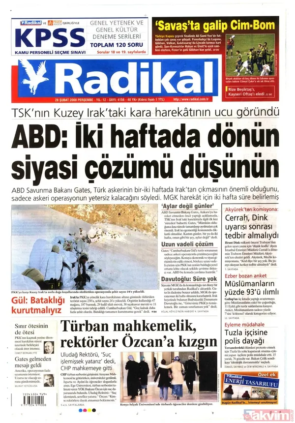 Bu günlere kolay gelinmedi! İşte 2008'de başörtüsüne karşı atılan utanç manşetleri - 12