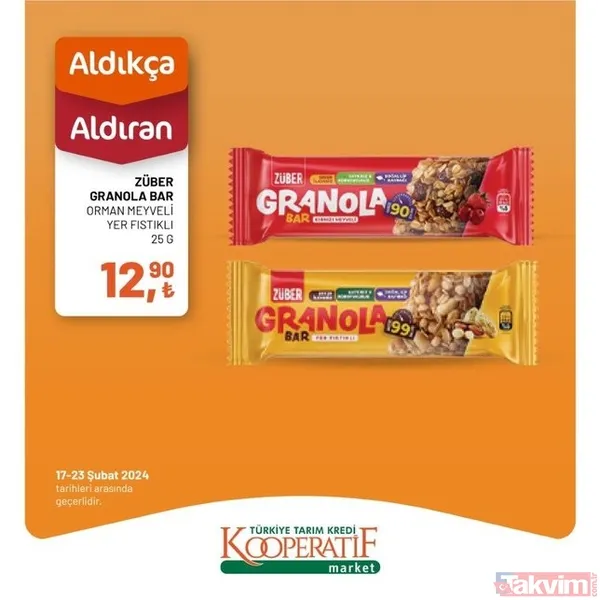 Tarım Kredi KATALOĞU 19-23 Şubat 2024 FİYAT LİSTESİ! Kooperatif market 32 üründe fiyatları indirdi! 2 katlı 6'lı kağıt havlu 54.90 TL... - 48