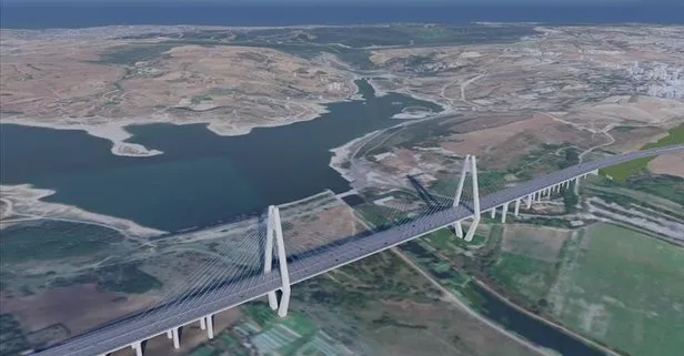 Kanal İstanbul’un ilk köprüsünün temeli 26 Haziran günü Başkan Erdoğan’ın katılımı ile atılacak