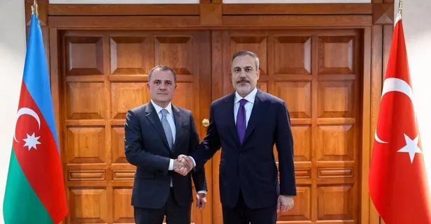 Dışişleri Bakanı Hakan Fidan Azerbaycan Dışişleri Bakanı Ceyhun Bayramov ile görüştü