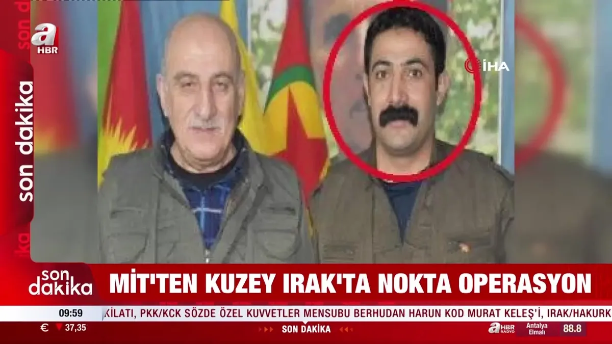 MİT'ten Kuzey Irak'ta nokta operasyon!