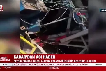 Şırnak’ta Gabar Dağı petrol sahasında sondaj kulesi devrildi: 1 işçi hayatını kaybetti