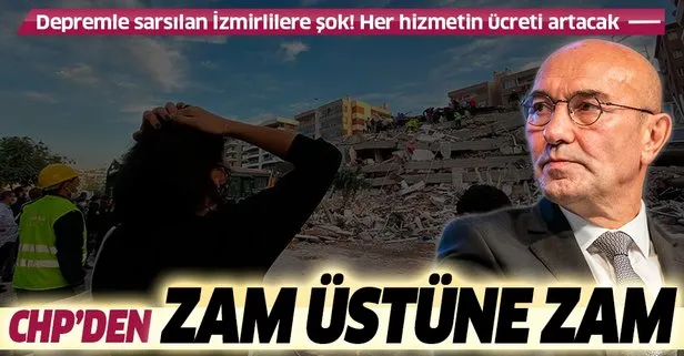 Son Dakika Chp Li Izmir Buyuksehir Belediyesinden Zam Ustune Zam Her Hizmetin Ucreti Artacak Takvim
