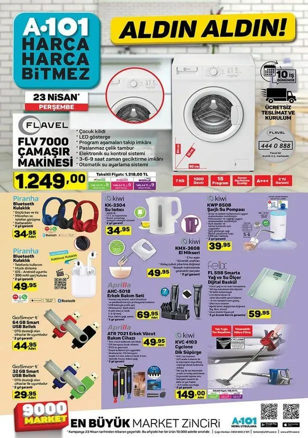 A101 Aktuel Katalogunda Uygun Fiyata Seg Camasir Ve Bulasik Makinesi Satacak Aktuel Urunler Katalogu