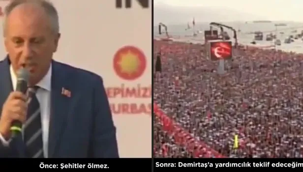 Muharrem İnce yine ihanete göz kırptı