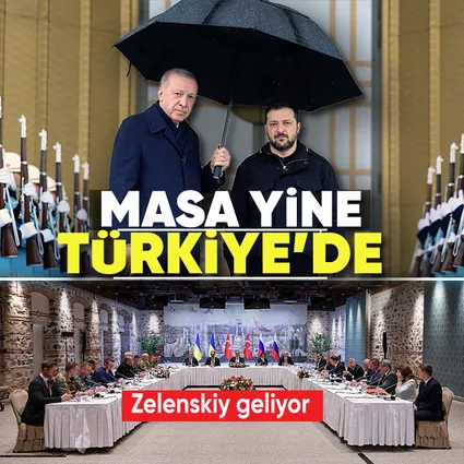 Merkez yine Türkiye... Zelenskiy duyurdu
