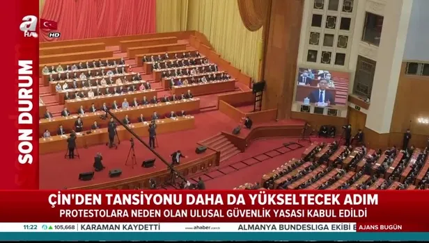 Son dakika: Çin kritik yasayı kabul etti