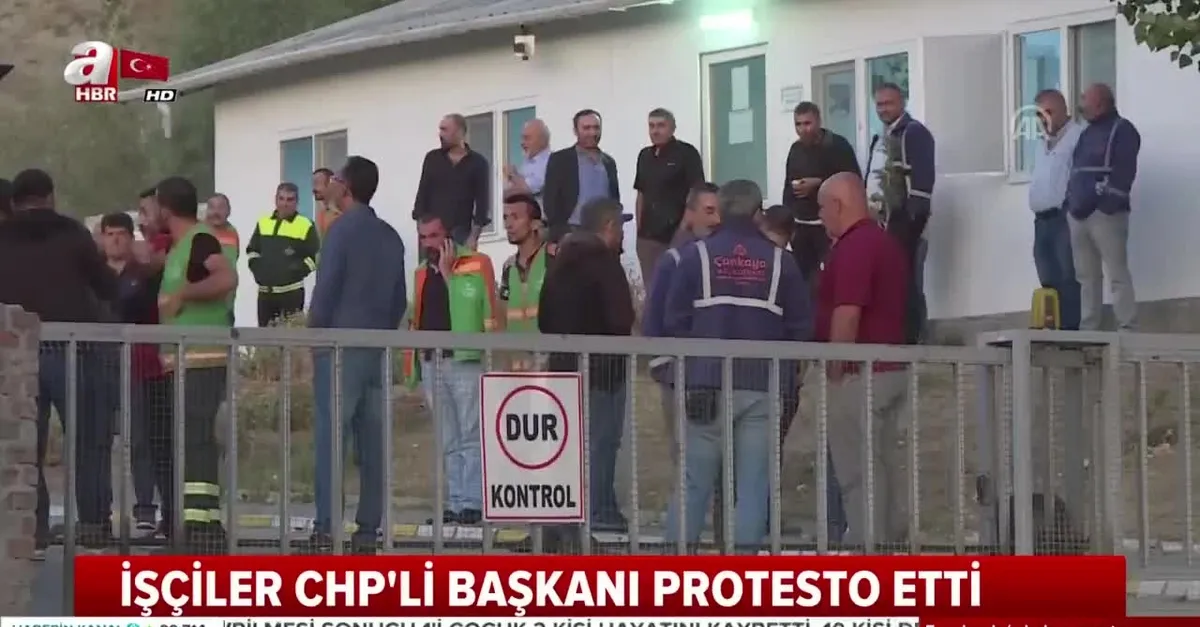 CHP'li Çankaya Belediyesi'nde kriz! Temizlik işçileri gece yarısı iş bıraktı