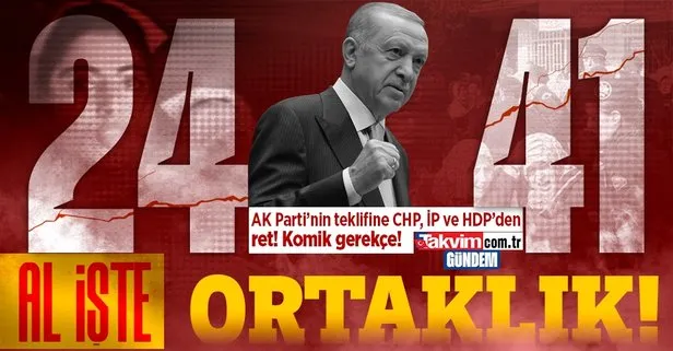 Son dakika: CHP, İYİ Parti ve HDP’den AK Parti’nin anayasa ziyareti randevusuna ret