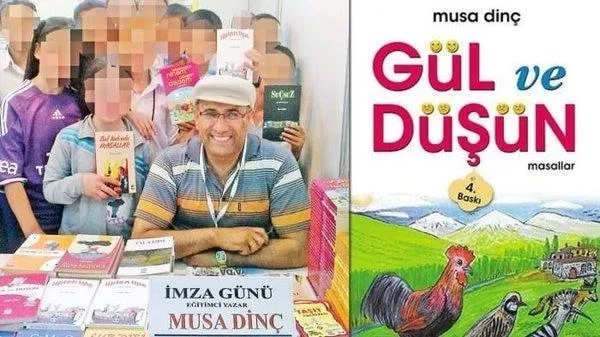 Son dakika: Tutuklanan Musa Dinç'in 'Gül ve Düşün' ve 'Yolsuz Dere' kitapları için 'muzır neşriyat' ilanı-1