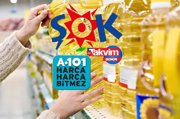 Fiyatlar düştü kampanya başladı! ŞOK ve A101'de Ayçiçek yağı dopingi! 5 litreye de indirim var 1 litreye de! A101 - ŞOK 5 Nisan Ayçiçek yağı fiyatları!