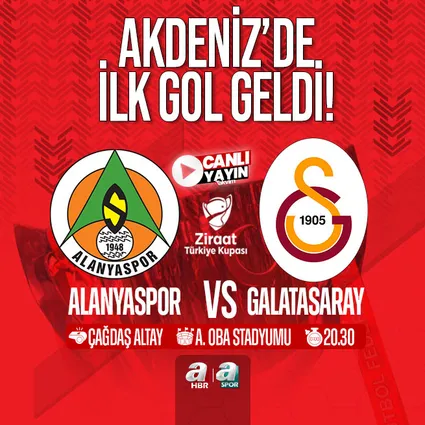 Alanyaspor - Galatasaray | ZTK CANLI YAYIN