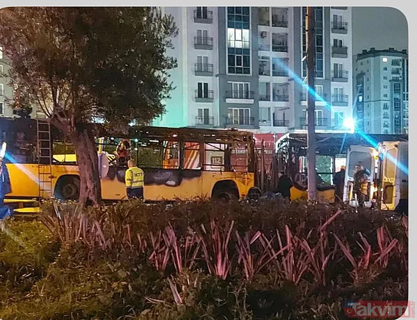 Avcılar'da İETT otobüsü alev topuna döndü - 6