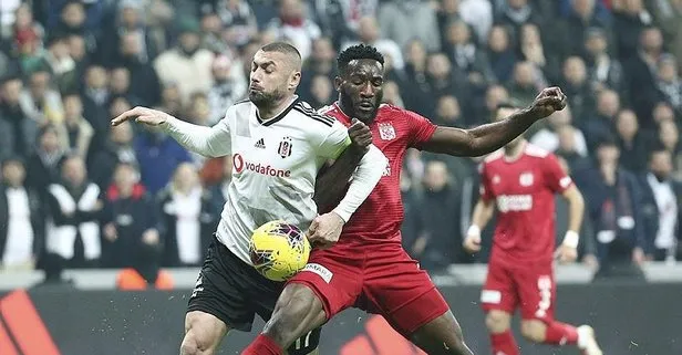 Beşiktaş’tan penaltı Sivas’tan kırmızı isyanı