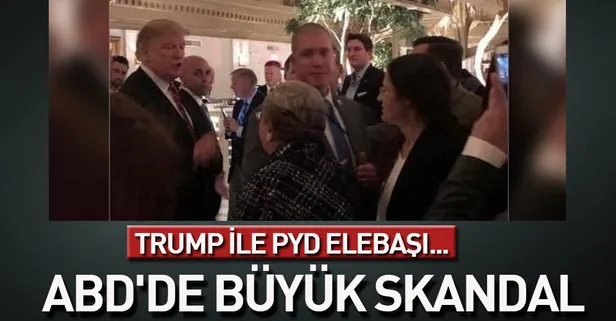 PYD-YPG elebaşı İlham Ahmed Kongre'de Trump ile görüştü