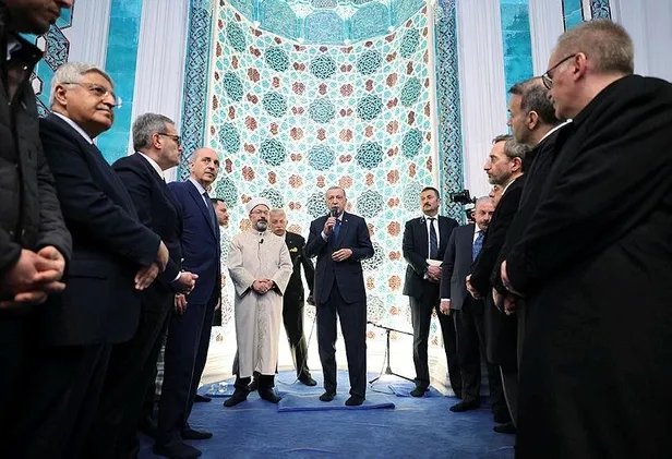 Başkan Erdoğan'dan Barbaros Hayreddin Paşa Camii açılışında önemli açıklamalar-10