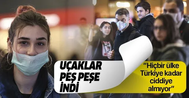 İngiltere’deki Türk vatandaşlarını taşıyan uçak İstanbul’a geldi: Türkiye kadar ciddiye alan yok