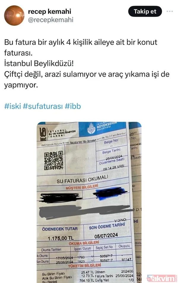 CHP'li İBB 3,3 milyar TL'lik SGK borcunu su faturaları üzerinden mi kapatmaya çalışıyor? İstanbullunun İSKİ isyanı: Usulsüzlük var - 10